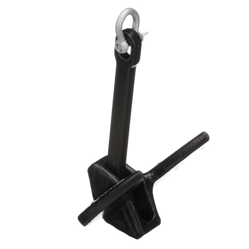Seachoice Navy Anchor, Vinyl Coated Cast Iron, Black, 20 Lbs. - Image 2